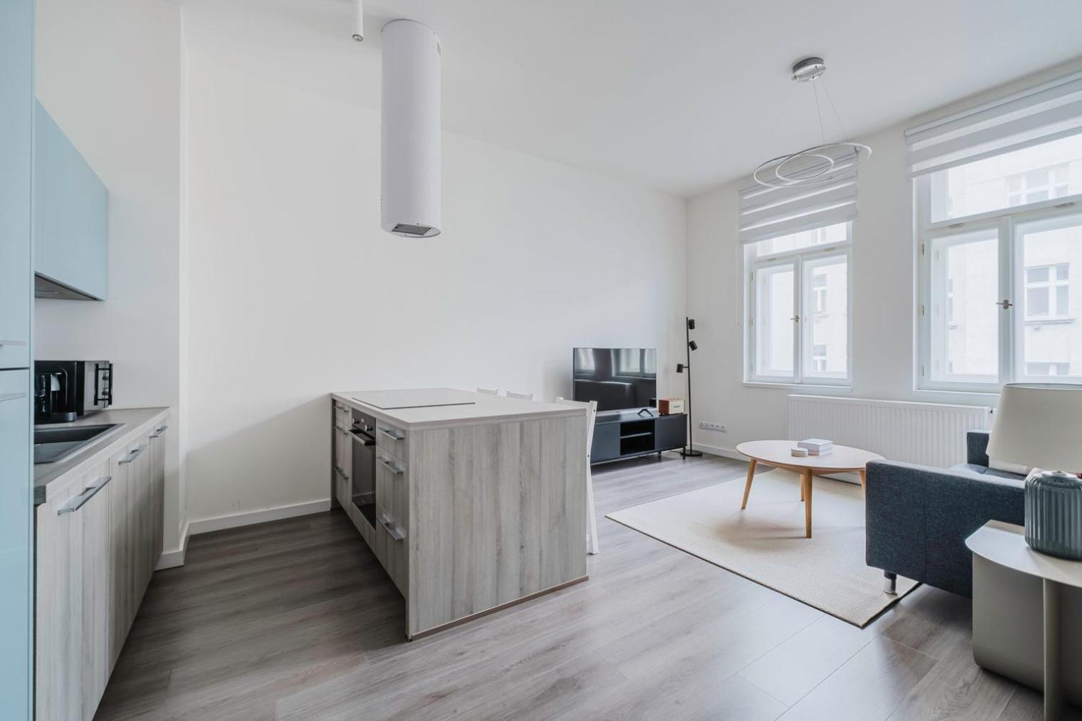 Blueground Zizkov Renovated Nr Universities Prg-35 Apartment